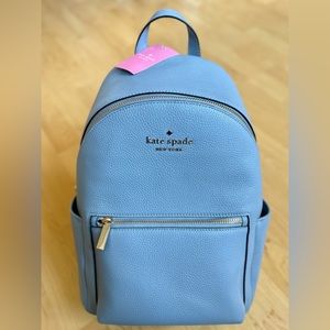 Kate Space Leila Dome Backpack Dusty Blue NWT